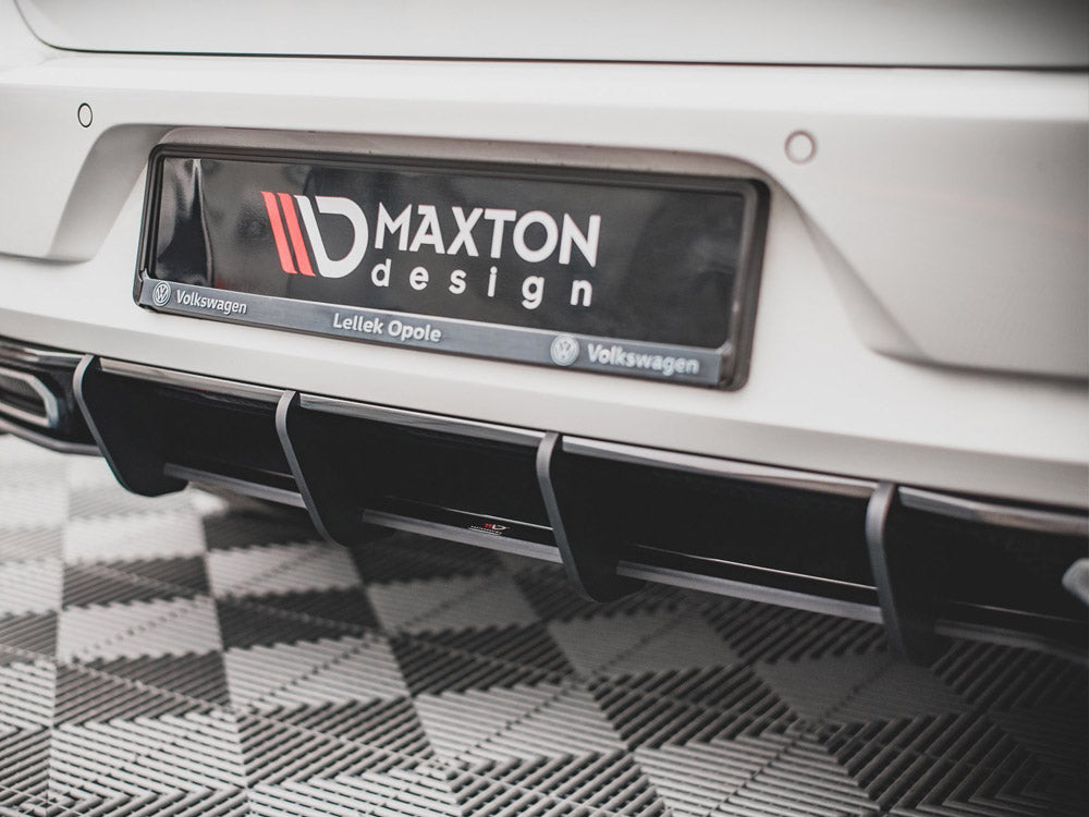 Street PRO Rear Diffuser VW Golf R-Line Mk7 Facelift - Wayside Performance 