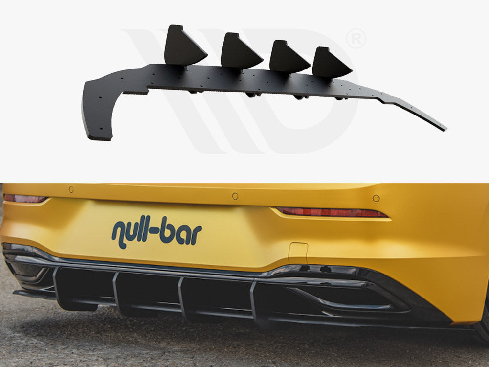 Maxton Racing Rear Diffuser V.1 Vw Golf Mk8 (2020-) - Wayside Performance 