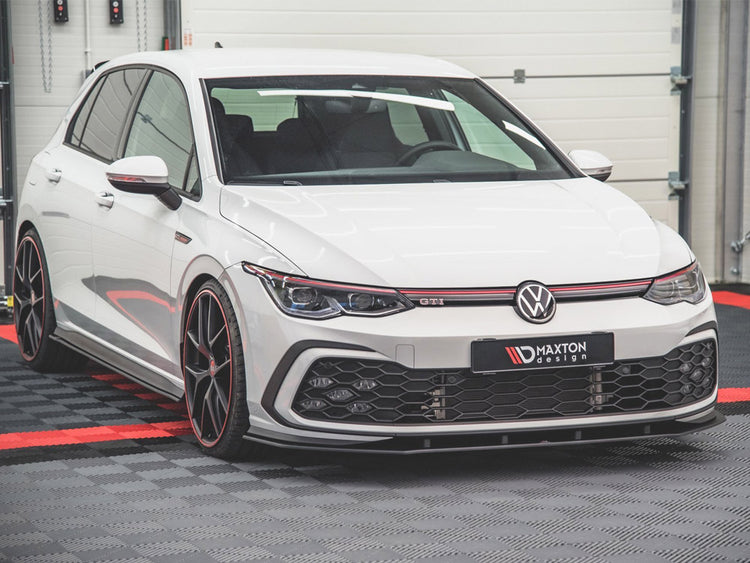 Racing Durability Front Splitter Vw Golf 8 Gti / R-line (2020-) - Wayside Performance 