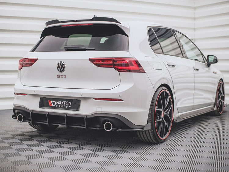 Racing Durability Rear Diffuser V1 Vw Golf 8 Gti (2020-) - Wayside Performance 