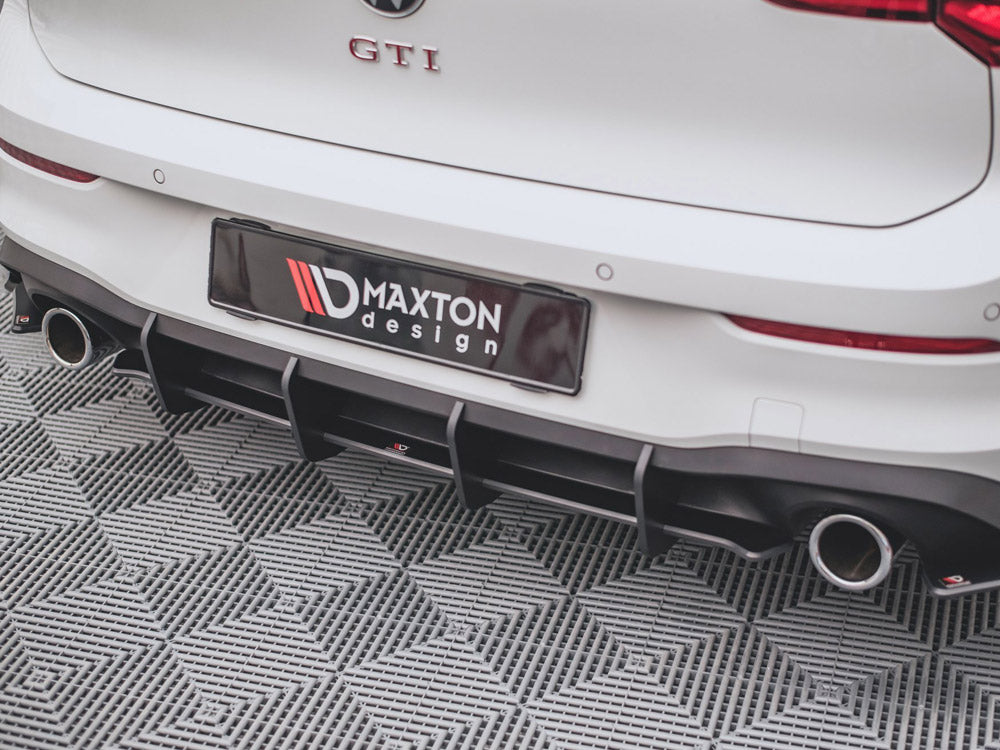 Racing Durability Rear Diffuser V1 Vw Golf 8 Gti (2020-) - Wayside Performance 