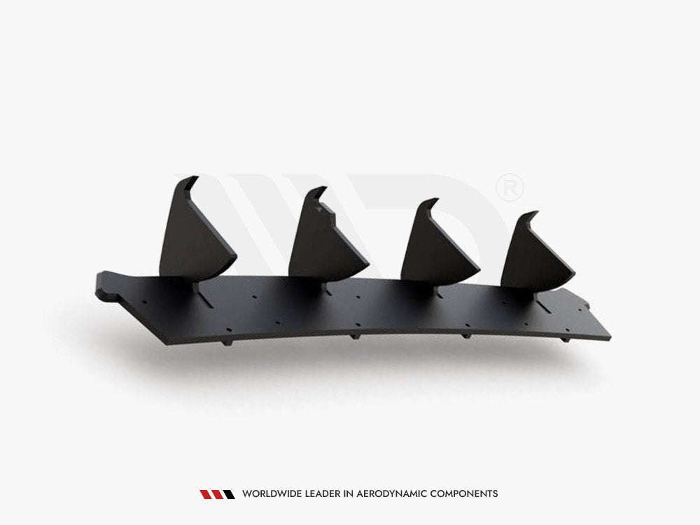Racing Durability Rear Diffuser V1 Vw Golf 8 Gti (2020-) - Wayside Performance 