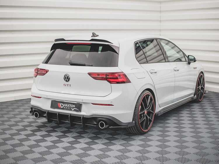 Racing Durability Rear Side Splitters (+flaps) Vw Golf 8 Gti (2020-) - Wayside Performance 