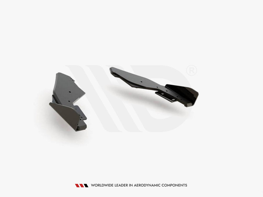 Racing Durability Rear Side Splitters (+flaps) Vw Golf 8 Gti (2020-) - Wayside Performance 