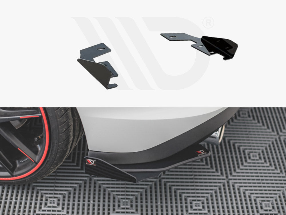 Rear Side Flaps VW Golf 8 GTI (2020-) - Wayside Performance 