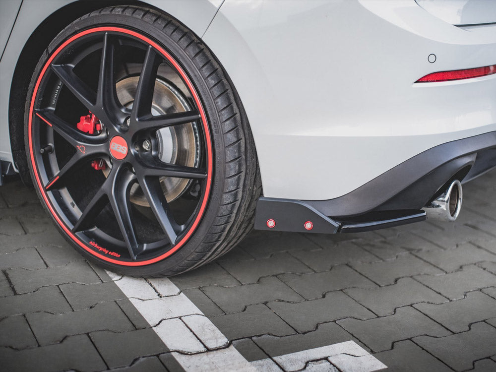 Rear Side Splitters V.2 + Flaps Vw Golf 8 Gti - Wayside Performance 
