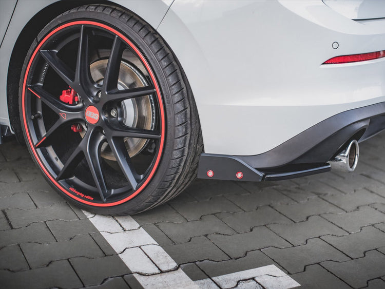 Rear Side Splitters V.2 + Flaps Vw Golf 8 Gti - Wayside Performance 