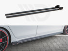 Side Skirts Diffusers V.2 + Flaps Vw Golf 8 Gti / Gti Clubsport / R-line - Wayside Performance 