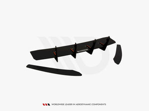 Rear Diffuser & Rear Side Splitters Audi S6 C7 Facelift - Wayside Performance 