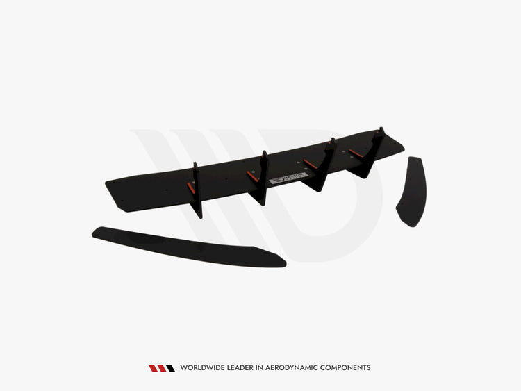 Rear Diffuser & Rear Side Splitters Audi S6 C7 Facelift - Wayside Performance 