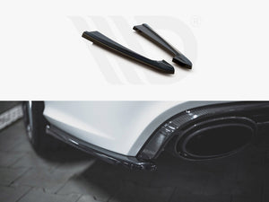 Maxton Design Rear Side Splitters V2 Audi Rs6 C7 (2013-2017) - Wayside Performance 