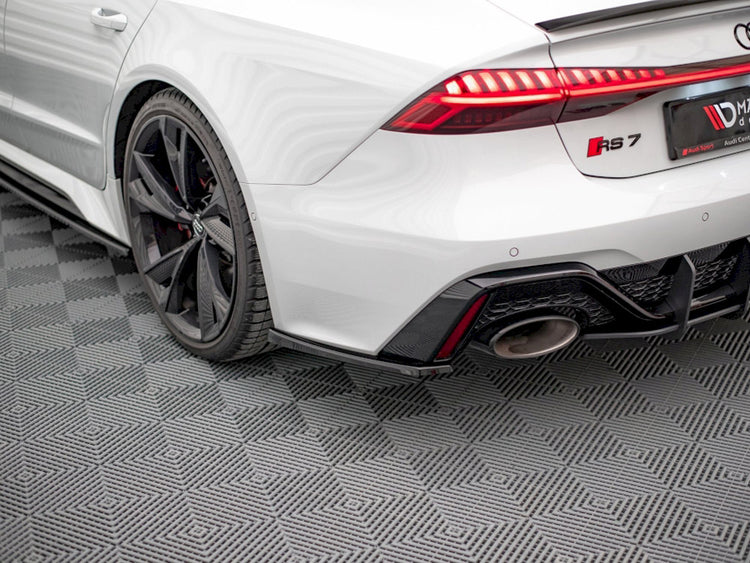 Maxton Design Rear Side Splitters Audi Rs6 C8 / Rs7 C8 (2019-) - Wayside Performance 