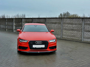 Front Splitter Audi S7 / A7 S-line C7 FL (2014-2017) - Wayside Performance 