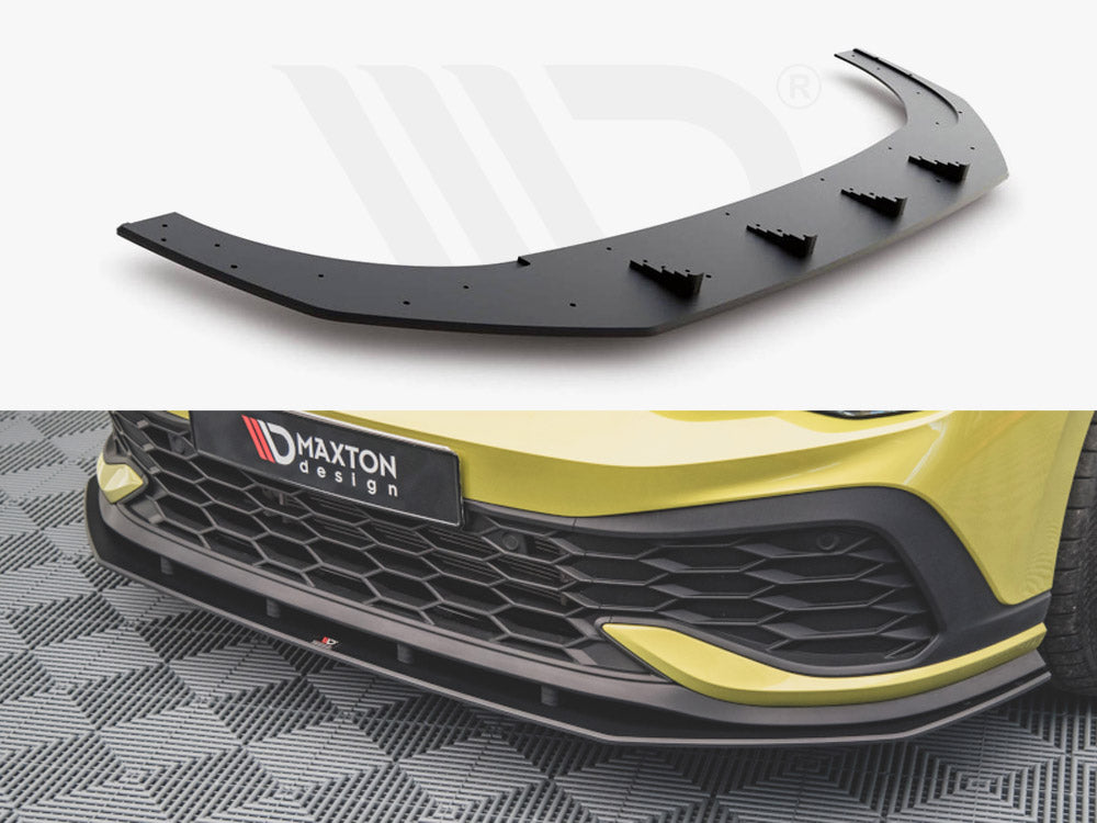 Street PRO Front Splitter VW Golf 8 GTI Clubsport - Wayside Performance 