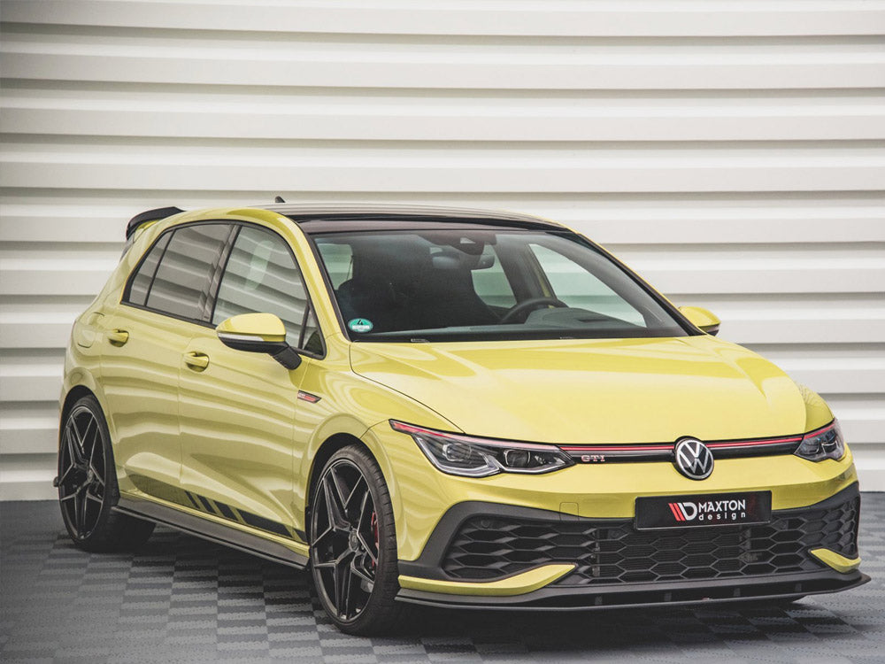 Street PRO Front Splitter VW Golf 8 GTI Clubsport - Wayside Performance 