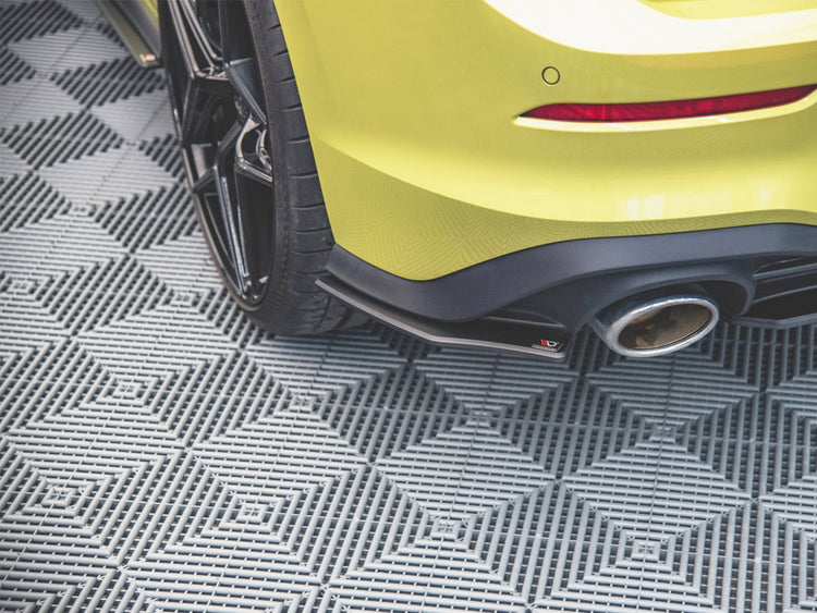 Street PRO Rear Side Splitters VW Golf 8 GTI Clubsport - Wayside Performance 