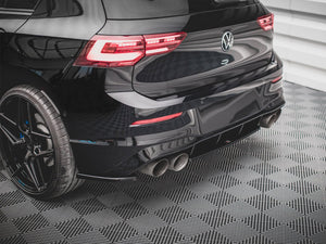 Central Rear Splitter Vw Golf R Mk8 (2020-) - Wayside Performance 