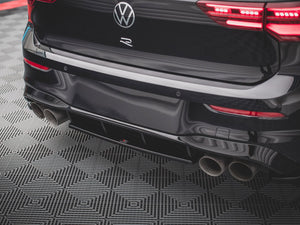 Central Rear Splitter Vw Golf R Mk8 (2020-) - Wayside Performance 
