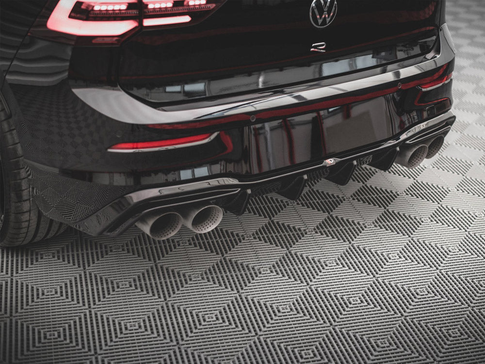 Rear Valance V.2 Volkswagen Golf R Mk8 (2020-) - Wayside Performance 
