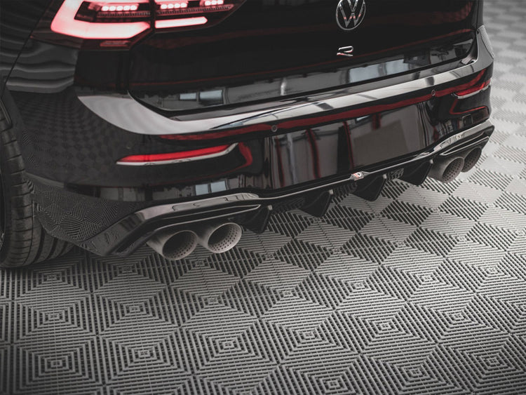 Rear Valance V.2 Volkswagen Golf R Mk8 (2020-) - Wayside Performance 