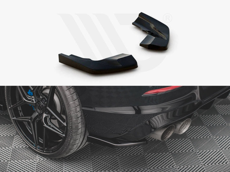 Rear Side Splitters V.2 Vw Golf R Mk8 (2020-) - Wayside Performance 