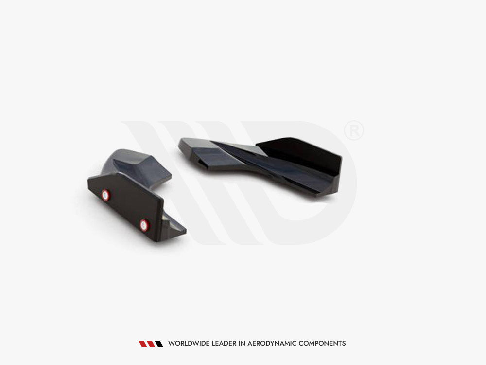Rear Side Splitters V.2 + Flaps Vw Golf R Mk8 - Wayside Performance 