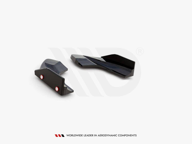 Rear Side Splitters V.2 + Flaps Vw Golf R Mk8 - Wayside Performance 