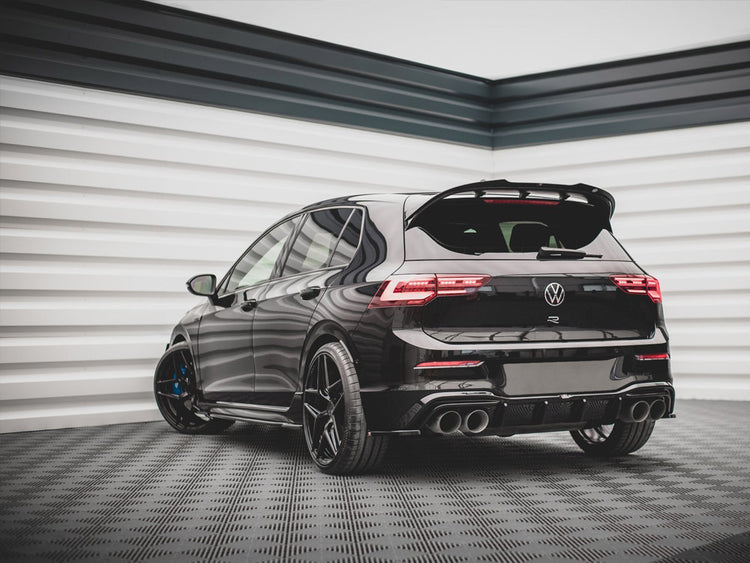 Rear Side Splitters V.4 Vw Golf R Mk8 (2020-) - Wayside Performance 