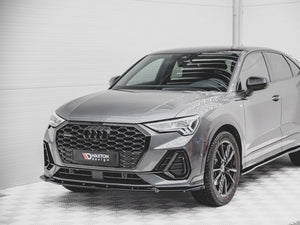 Front Splitter V.2 Audi Q3 Sportback S-Line - Wayside Performance 