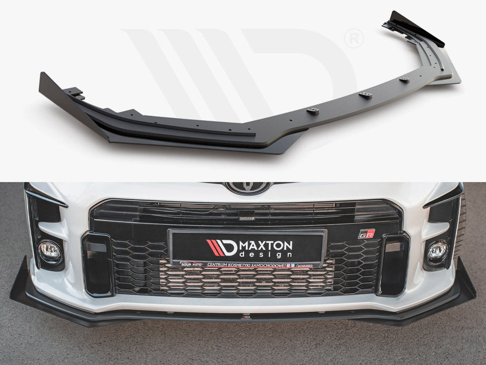Racing Durability Front Splitter (+flaps) Toyota Gr Yaris Mk4 (2020-) - Wayside Performance 