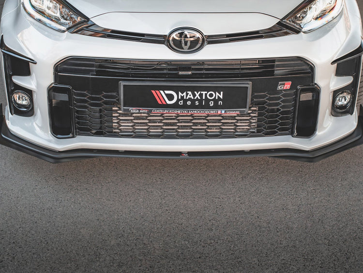 Racing Durability Front Splitter (+flaps) Toyota Gr Yaris Mk4 (2020-) - Wayside Performance 