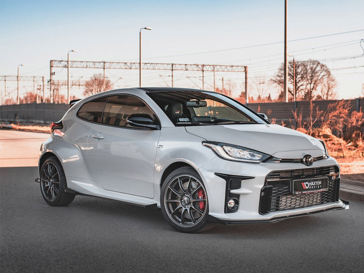 Racing Durability Front Splitter (+flaps) Toyota Gr Yaris Mk4 (2020-) - Wayside Performance 