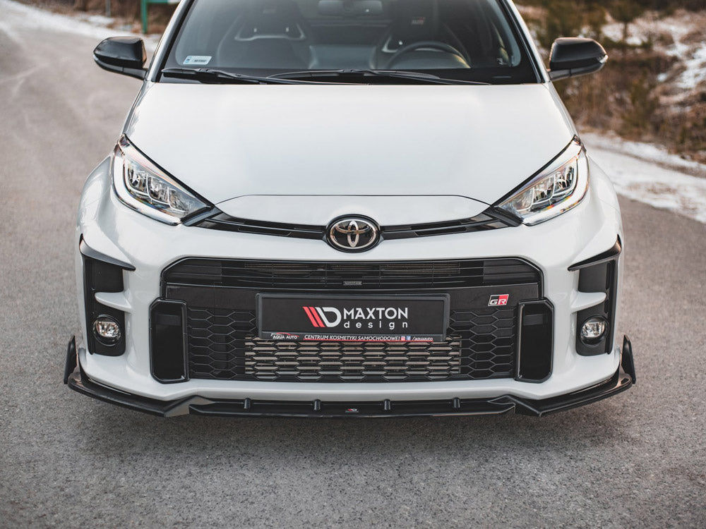 Front Splitter V.2 + Flaps Toyota Gr Yaris Mk4 - Wayside Performance 