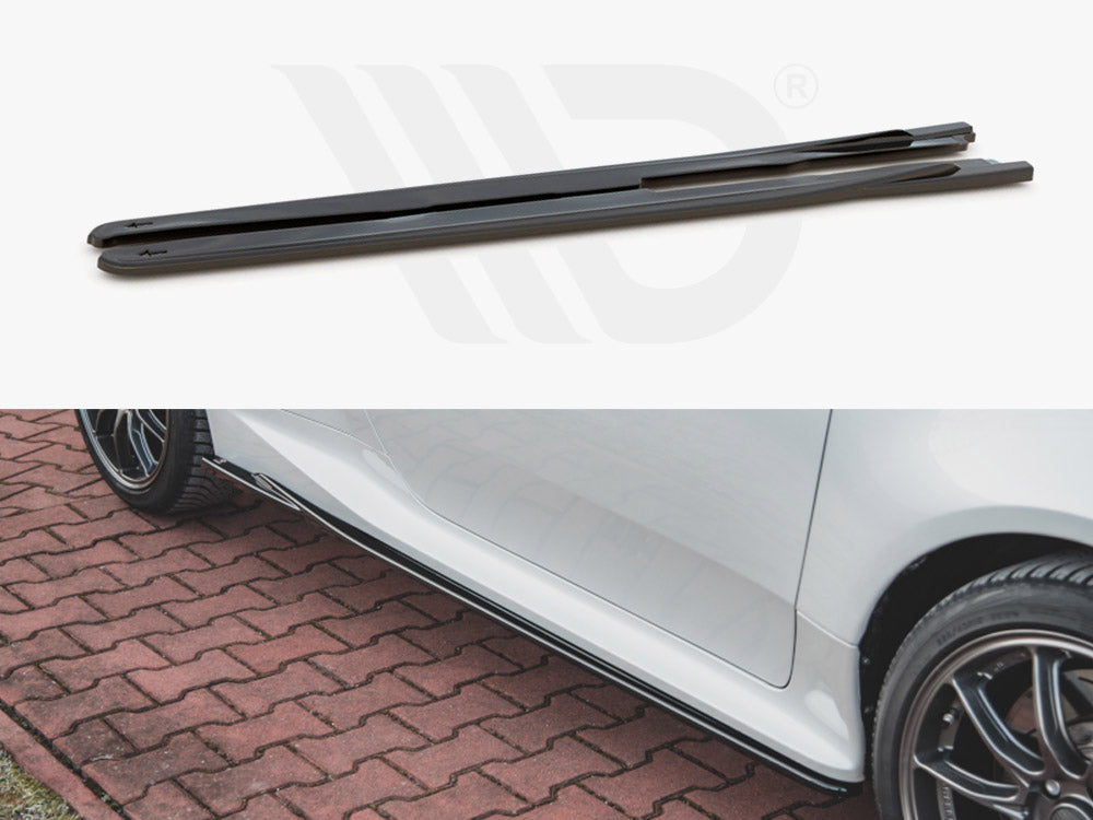 Side Skirts Diffusers V1 Toyota Gr Yaris Mk4 (2020-) - Wayside Performance 
