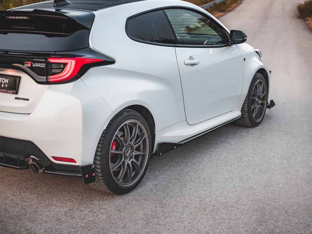 Side Skirts Diffusers V.2 + Flaps Toyota Gr Yaris Mk4 - Wayside Performance 