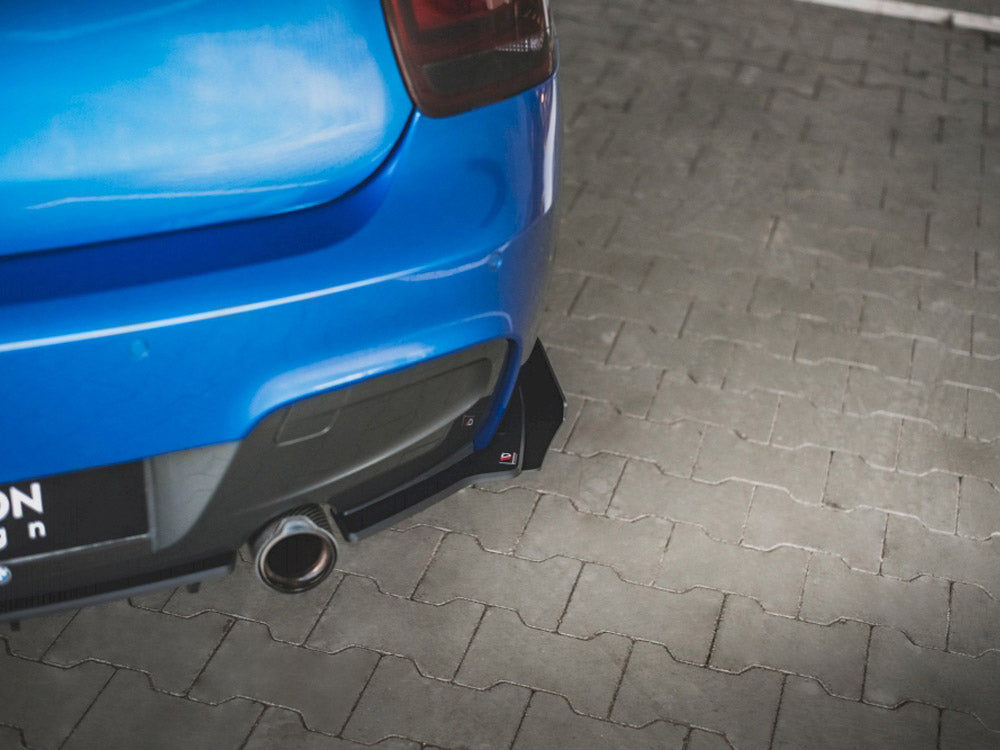 Maxton Design Racing Durability Rear Side Splitters (+flaps) Bmw M135i F20 (2011-2015) - Wayside Performance 