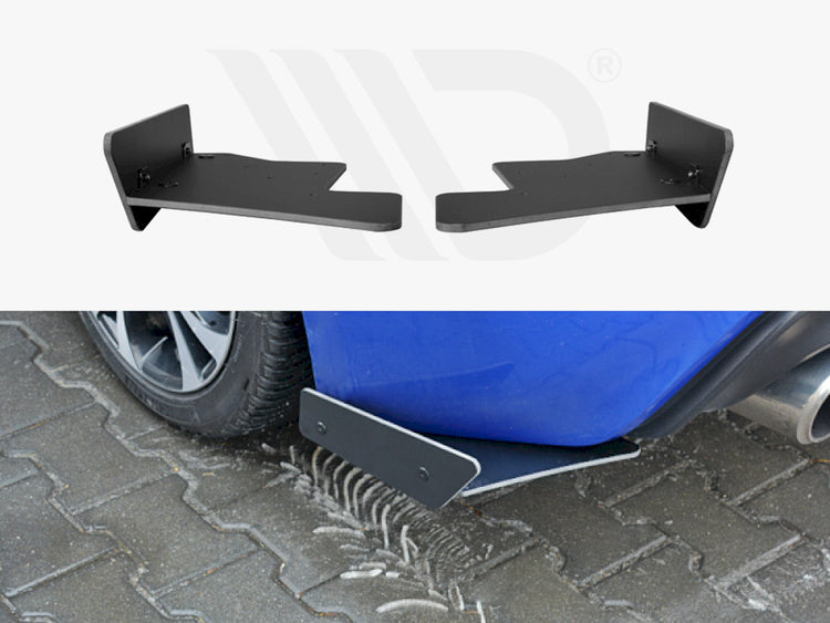Racing Rear Side Splitters Subaru BRZ Facelift (2017-2020) - Wayside Performance 