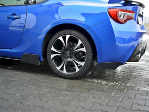 Racing Rear Side Splitters Subaru BRZ Facelift (2017-2020) - Wayside Performance 