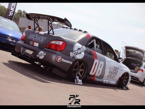 Rear Diffuser Subaru Impreza WRX STI (Blobeye) - Wayside Performance 