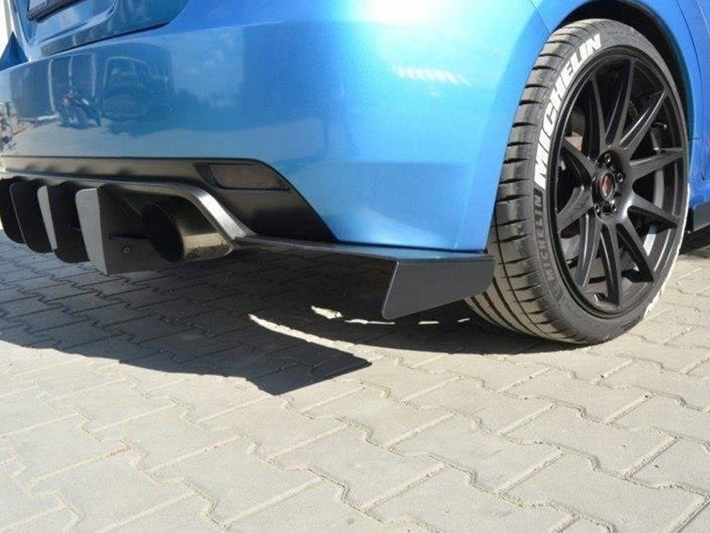 Racing Rear Side Splitters Subaru Impreza WRX STI 2009-2011 - Wayside Performance 