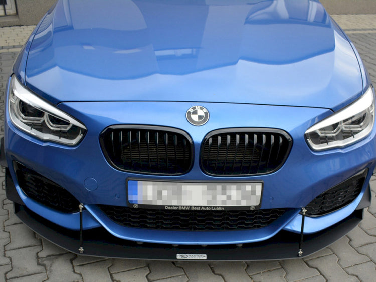 Maxton Design Front Racing Splitter V.2 Bmw 1 F20/f21 M-power Facelift (2015-19) - Wayside Performance 