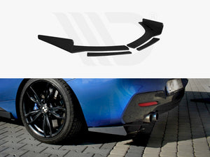 Maxton Design Rear Side Splitters Bmw 1 F20/f21 M-power Facelift (2015-19) - Wayside Performance 