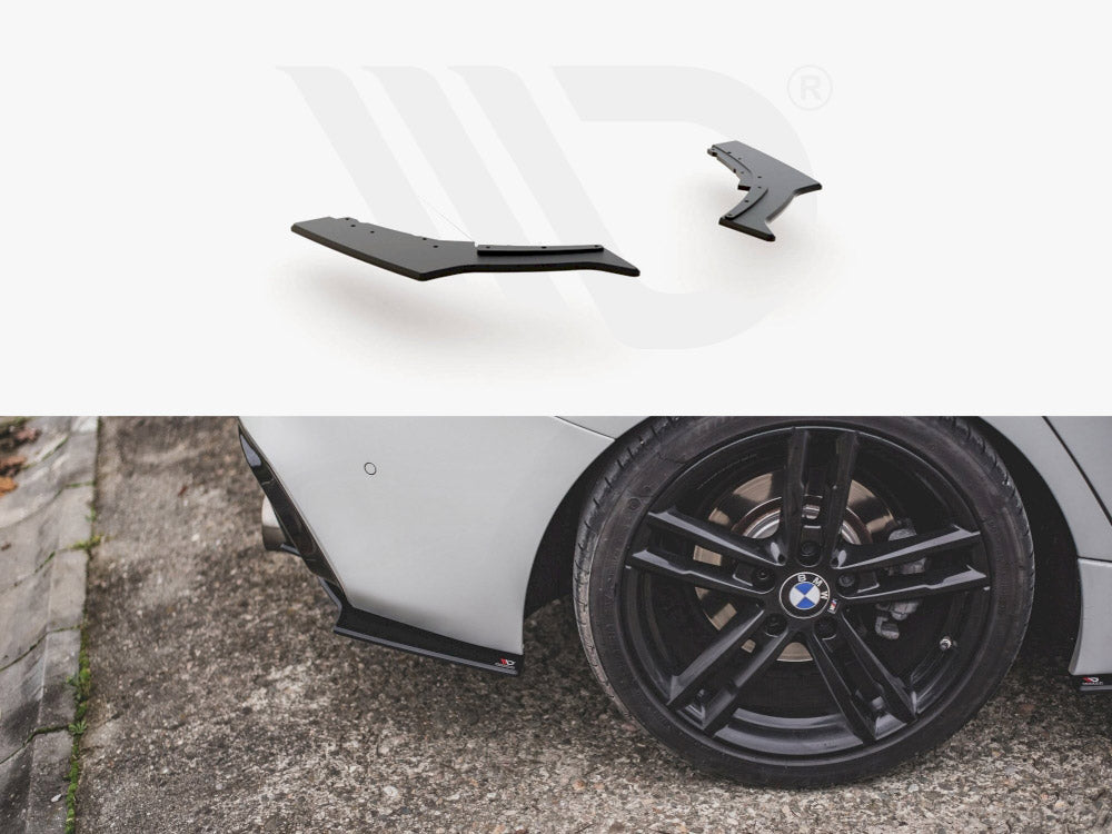 Street PRO Rear Side Splitters V.3 BMW 1 F20 M140i - Wayside Performance 