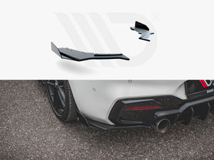 Street PRO Rear Side Splitters V.3 + Flaps BMW 1 F20 M140i - Wayside Performance 