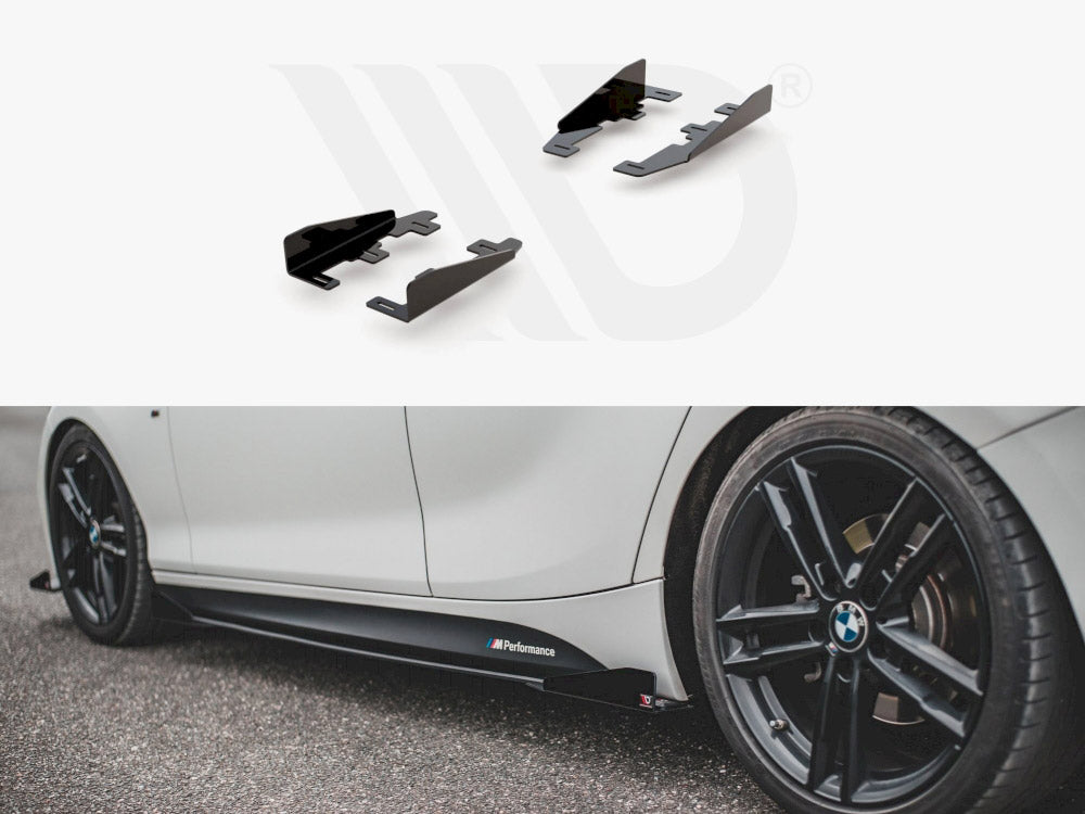 Maxton Design Side Flaps for Bmw 1 F20 M135i / M140i / M-pack (2011-2019) - Wayside Performance 