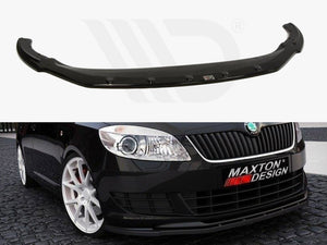Front Splitter Skoda Fabia II Facelif Model, Standard Bumper - Wayside Performance 