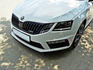 Front Splitter V.1 Skoda Octavia MK3 VRS (2013-2016) - Wayside Performance 