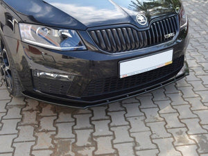 Front Splitter V.1 Skoda Octavia MK3 VRS (2013-2016) - Wayside Performance 