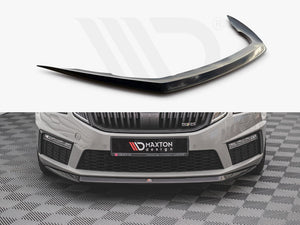 Front Splitter V.1 Skoda Octavia RS MK3 Facelift (2016-2019) - Wayside Performance 