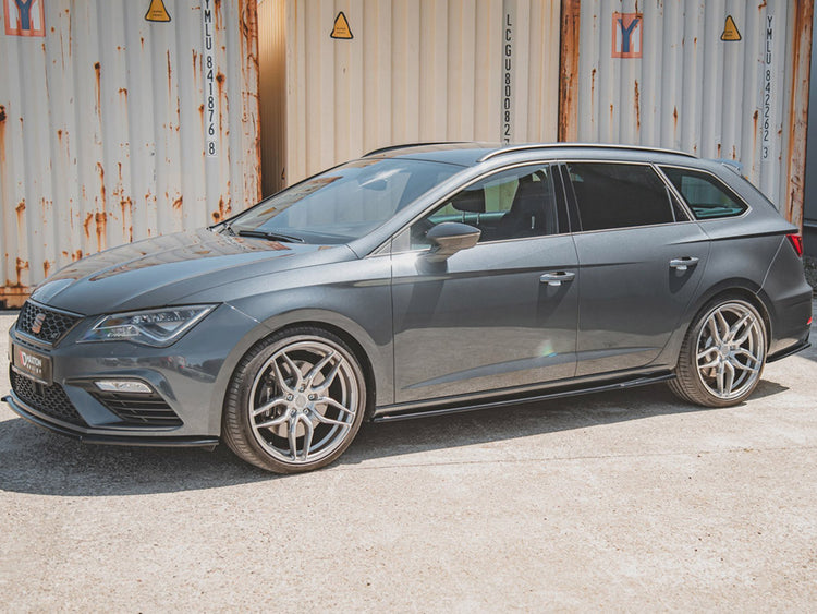 Side Skirts Diffusers V.5 Seat Leon Mk3 Cupra / Fr Facelift - Wayside Performance 